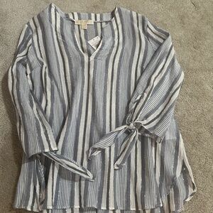 MICHAEL KORS Chambray Top